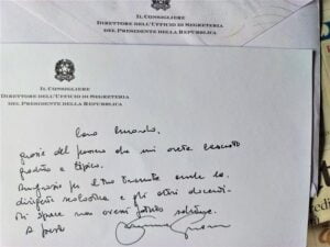 lettera di ringraziamento
