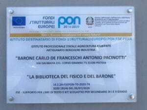 La bibblioteca del Fisico e del Barone